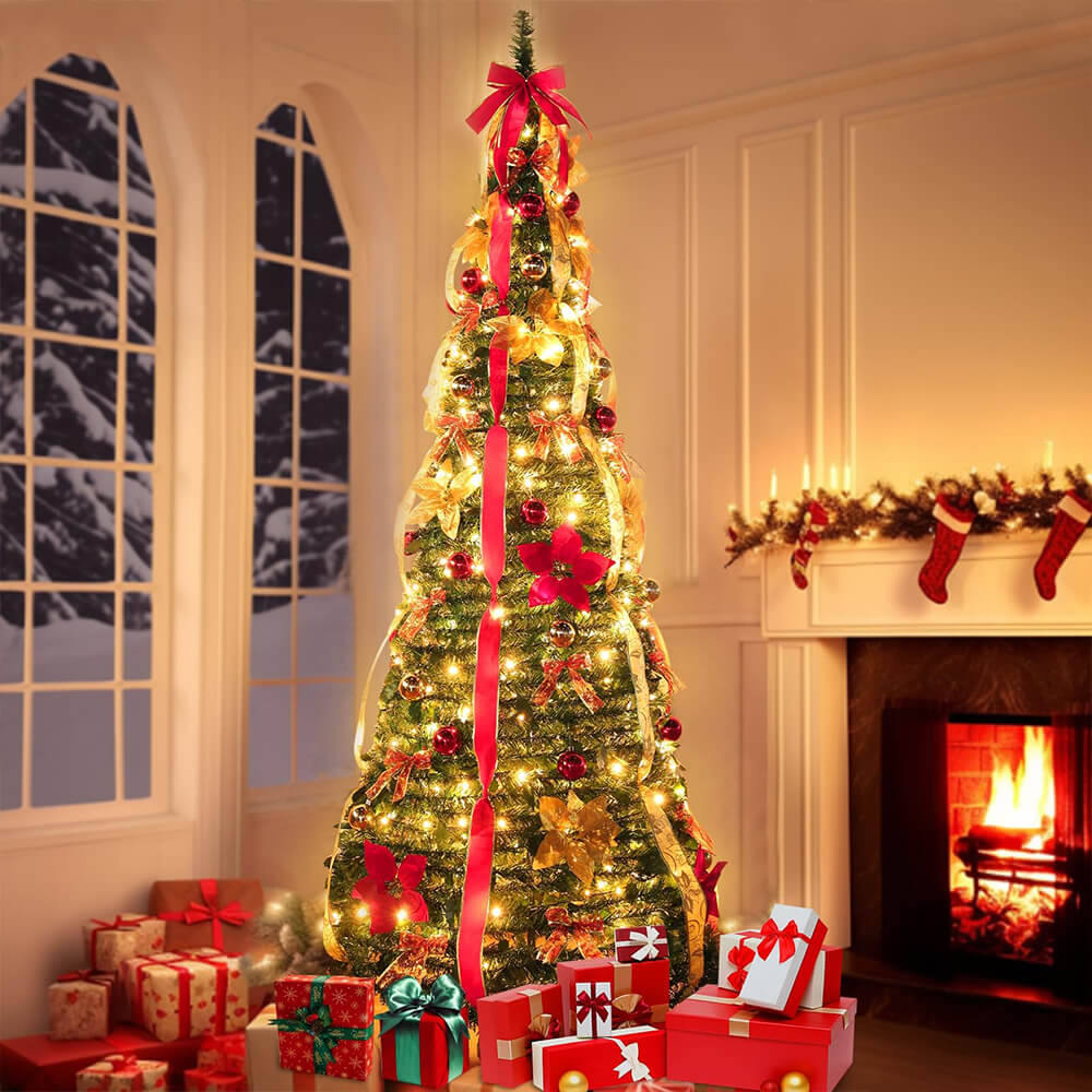 Sapin Pliant Lumineux 🎄 Noël Magique en 60 Secondes